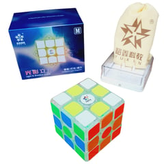 YUXIN - Light Shadow 3x3 Cubo Rubik Magnetico Alumbra Luz Led