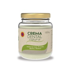 GAIA - Crema Dental Natural Con Aceite De Coco Té Verde Menta Y Romero