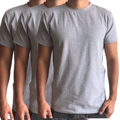 ELEMENTAL STORE - Camisetas para hombre en algodón 100% x 3 unidades.