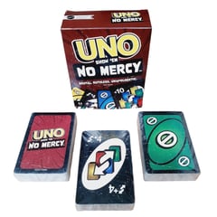 GENERICO - Cartas Uno No Mercy Brutal Juego De Mesa Familia Amigos