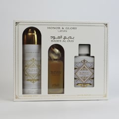 LATTAFA - Estuche Honor Lattafa- Perfume + Body Spray+ Perfume Cabello