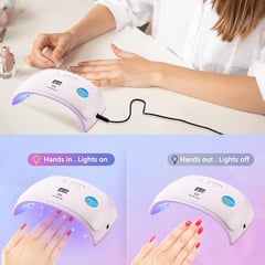 GENERICO - Lampara LED UV para secado uñas