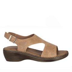 FRATTINI COMFORT - Plataforma de Mujer marca en Color CAFE  SAND3J766