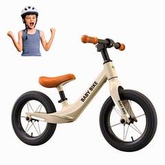 GENERICO - Bicicleta de Equilibrio Beige Baby Bike