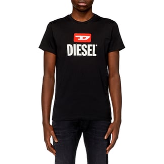 DIESEL - Camiseta Manga Corta Para Hombre T-Diego New D Logo