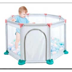 GENERICO - Corral Piscina de Pelotas Para Bebes Armable