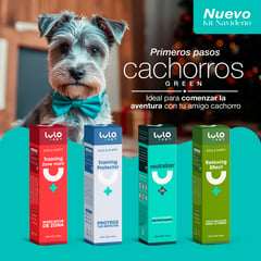 LULOPET - KIT PRIMEROS PASOS CACHORRO GREEN