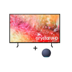 SAMSUNG - Combo Televisor 43 Pulgadas DU7000 Led + Alexa Amazon Echo Dot 5°Generación