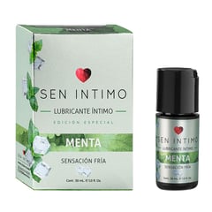 SEN INTIMO - Lubricante Íntimo Menta Sensación Fría x 30 ml Sen Íntimo