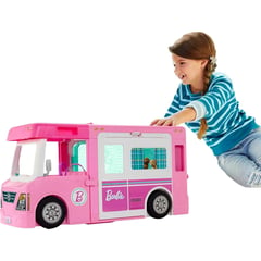 JUST PLAY - Juguete Camper Barbie 3 En 1