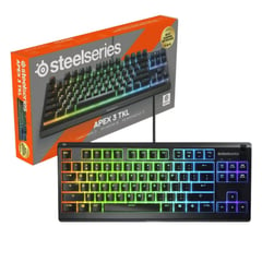 STEELSERIES - Teclado Alambrico Gamer Apex 3 Rgb TKl