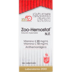 LABORATORIOS ZOO - Zoo Hemostat Nf Solucion Inyetable x10ml