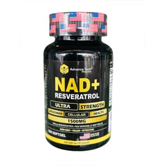 PHARMA - NAD + Resveratrol 1500mg 100 CAPSULAS