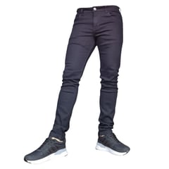 GENERICO - Jeans Negro Comfort para Hombre Entubado