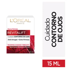 LOREAL PARIS - Contorno de ojos Contorno Ojos Antiarruga Clásica para Todo tipo de piel 50 ml