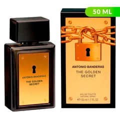 ANTONIO BANDERAS - Perfume The Golden Secret Hombre 50 ml EDT