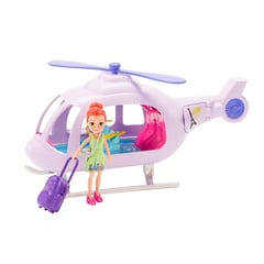 POLLY POCKET - Muñeca Helicóptero De Vacaciones