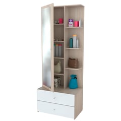 INVAL - Tocador Moderno con Espejo 70 x 180 x 41 cm - Mueble