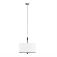 EGLO - Lámpara de Techo Eglo Decorativa Moderna Colgante Halva Blanca 110 x 43 cm