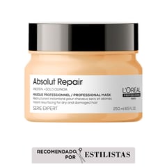 LOREAL PROFESSIONNEL - Mascarilla LOréal Professionnel Absolut Repair reparación cabello dañado 250ml