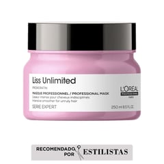 LOREAL PROFESSIONNEL - Mascarilla LOréal Professionnel Liss Unlimited control anti frizz 250ml