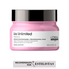 LOREAL PROFESSIONNEL - Mascarilla Liss Unlimited control anti frizz 250ml