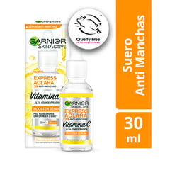 GARNIER - Sérum Vitamina C Express Aclara para Todo tipo de piel 30 ml