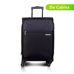 AMERICAN TOURISTER - Maleta blanda de viaje 10 Kg Cabina Ruedas 360° candado Clave