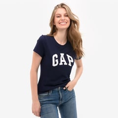 GAP - Camiseta para Mujer Manga corta de Algodón