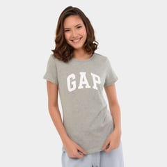 GAP - Camiseta para Mujer Manga corta de Algodón