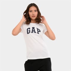 GAP - Camiseta para Mujer Manga corta de Algodón