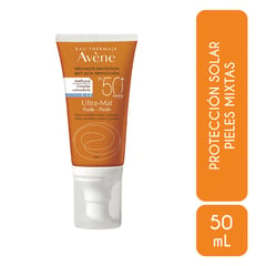 AVENE - Protector Solar Ultra-Mat Fluido Spf 50+ 50 mL