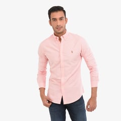 RALPH LAUREN - Camisa Hombre Manga larga Slim Polo