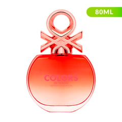 BENETTON - Perfume Mujer Colors Rose Woman Intenso 80 ml EDP