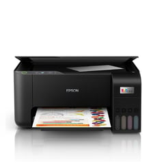 EPSON - Impresora Multifuncional L3210 Conexión Alambrica a Color con Carga Continúa Compatible con Windows escaner y copiadora