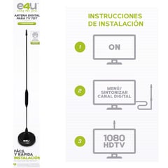 TECHNOSOPORTES - Antena para TDT HD