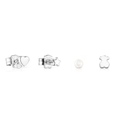 TOUS - Aretes Para Mujer Cool Joy kaos Icon Plata