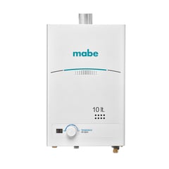 MABE - Calentador de Tiro Forzado Mabe 10L Blanco CMD10TFBC