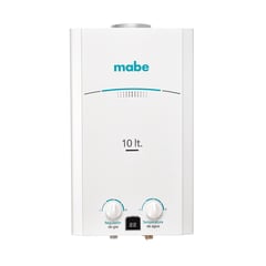 MABE - Calentador de Tiro Natural Mabe 10L Blanco CMP10TNBC