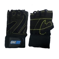 ONEFIT - Guantes Muñequera para Gimnasio Talla L