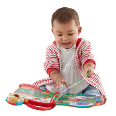 FISHER PRICE - Juguete de bebé Ríe y Aprende Libro ABC de Perrito