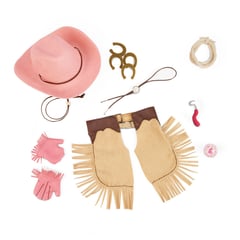 OUR GENERATION - Set de Accesorios para Rodeo