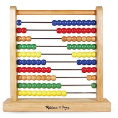 MELISSA & DOUG - Juguete de Bebé Abaco Madera 100 Cuentas