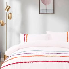 MY HOME STORE - Edredón + Funda de duvet Tassels