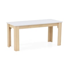 MICA - Banqueta Moderna en Madera de Pino 97 x 46 x 38 cm