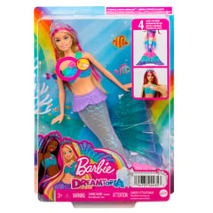 BARBIE - Muñeca Dreamtopia Sirena luces brillantes