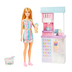 BARBIE - Set de juego Tienda de helados