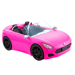 BARBIE - Carro de la Barbie Convertible Rosa