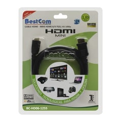 BESTCOM - Cable HDMI a Mini HDMI 1.83 mt