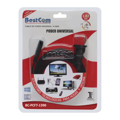 BESTCOM - Cable de Poder Universal